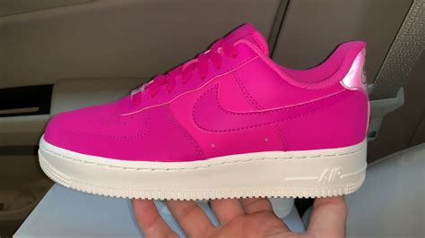 nike air force 1 07low samt pink|nike air force hot pink.